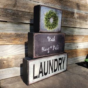 Wash Hang Fold Wood Shelf Sitters